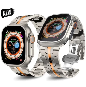 iWatch Stainless Steel Smartwatch, Message Notifications, Make and Receive Calls