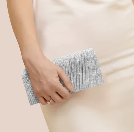 Luxury Glitter Party Bag for Wedding and Dinner Women's Clutch with Handle Y1055