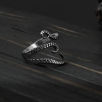 Octopus Feeler Rings Stainless Steel Adjustable Rings for Womens Mens Personality Ring Punk Vintage Rock Party Couple Jewelry