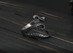 Octopus Feeler Rings Stainless Steel Adjustable Rings for Womens Mens Personality Ring Punk Vintage Rock Party Couple Jewelry