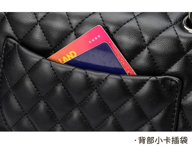 Paris Fashion Casual Travel Crossbody Bag Elegant Design Women's Chain Strap Shoulder Bag High Quality Women's Handbag