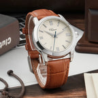 Chameri GS04 Quartz Watch VH31 Sweep Second Movement Couple Watches Sapphire Crystal Waterproof 100m Stainless Steel Wristwatch