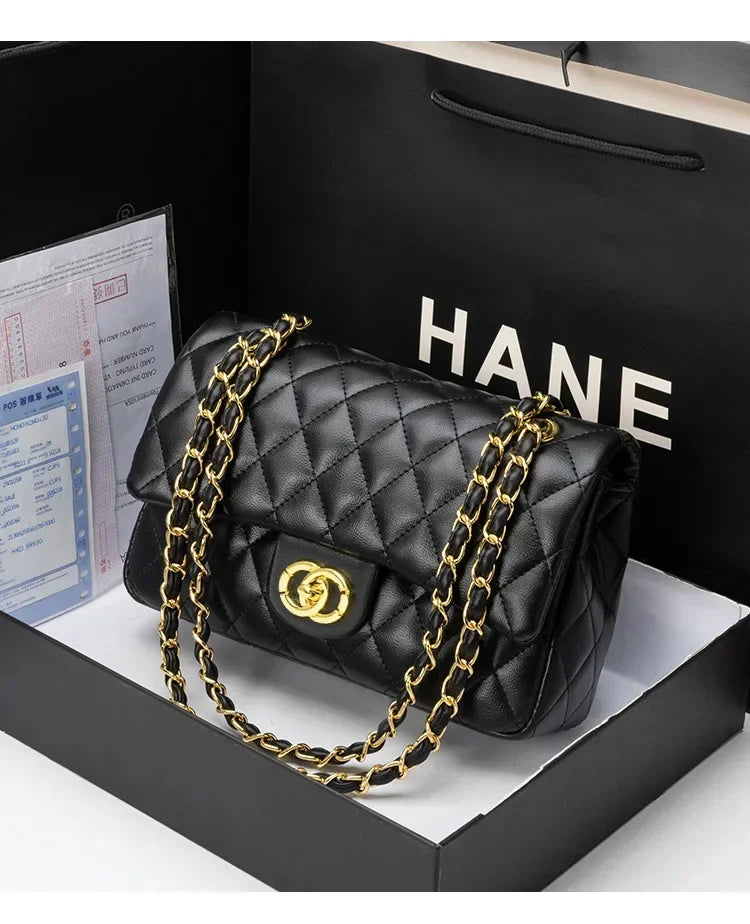Paris Fashion Casual Travel Crossbody Bag Elegant Design Women's Chain Strap Shoulder Bag High Quality Women's Handbag