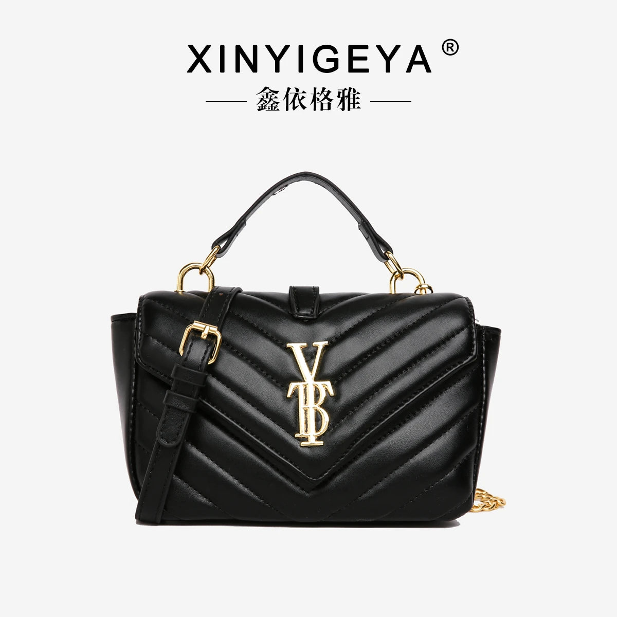 Classic Elegant Leather Crossbody Bag for Women Luxury Brand Famous Designer Handbag Popular Shoulder Bag Ladies Tote Modern