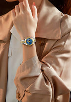 LIGE Fashion Woman Watch Stainless Steel Waterproof Auto Date Elegant Ladies Wristwatch Luxury Original Quartz Watch for Women
