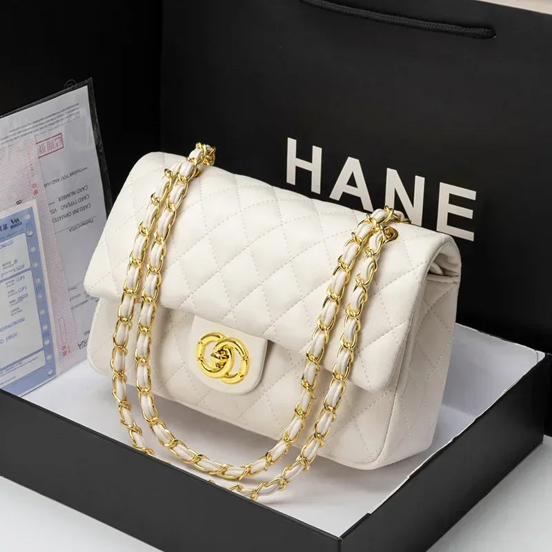 Paris Fashion Casual Travel Crossbody Bag Elegant Design Women's Chain Strap Shoulder Bag High Quality Women's Handbag