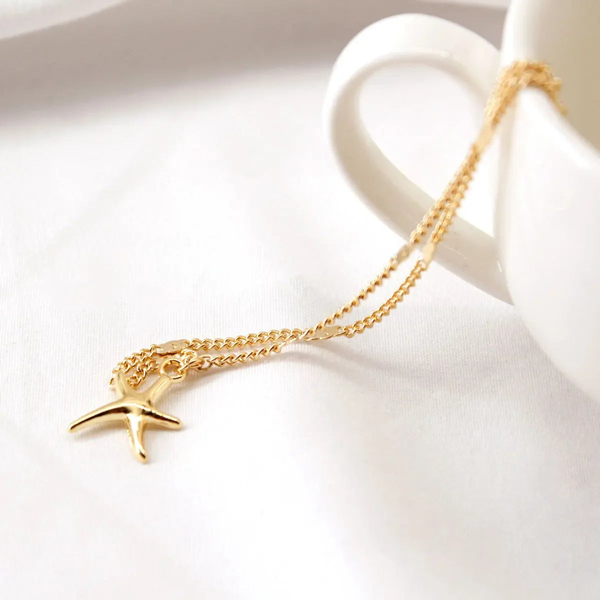 Boho Starfish Women Anklet Foot Chain Jewelry Ankle Bracelet Femme Cheville Bijoux Pulseras Tobilleras Mujer Enkelbandje