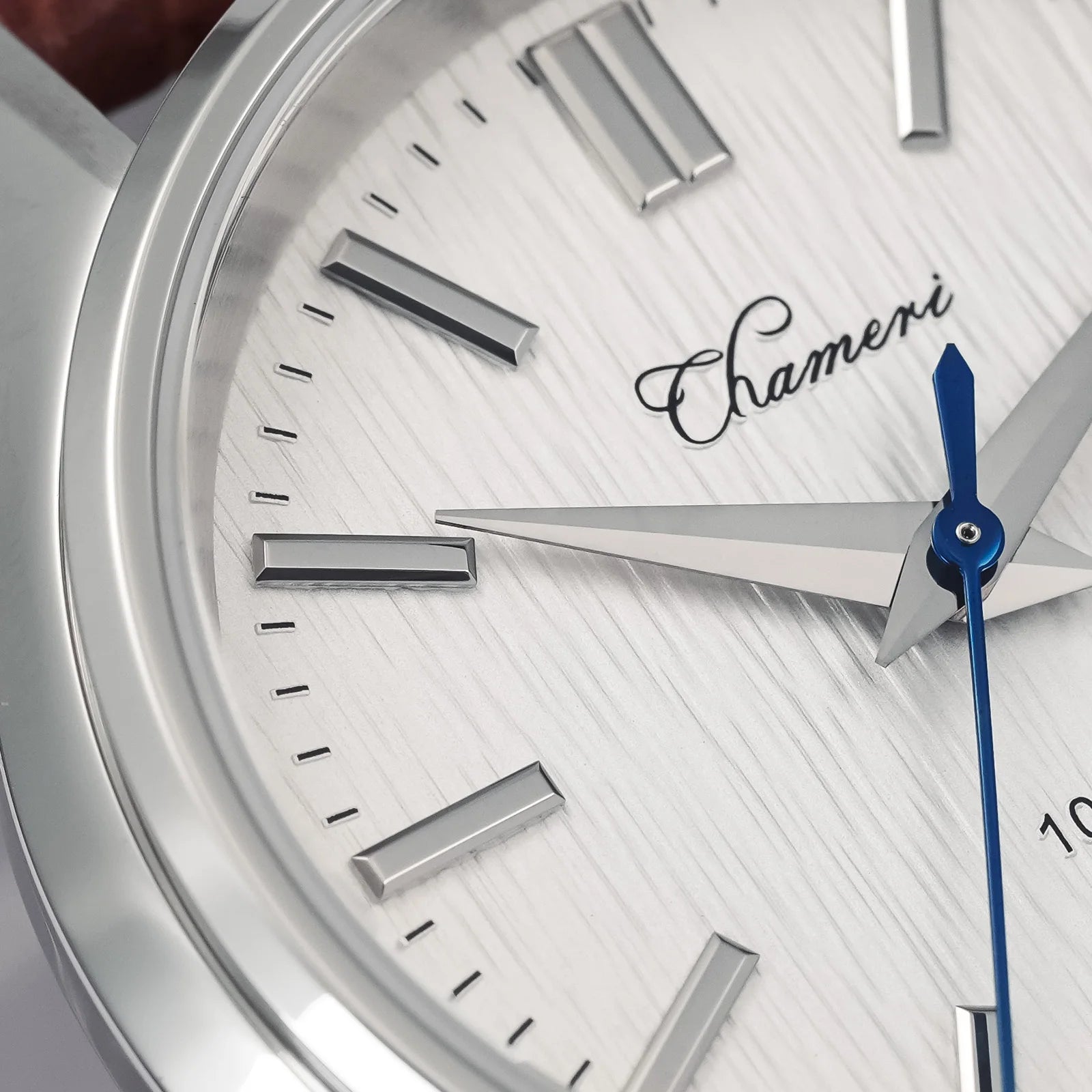 Chameri GS04 Quartz Watch VH31 Sweep Second Movement Couple Watches Sapphire Crystal Waterproof 100m Stainless Steel Wristwatch