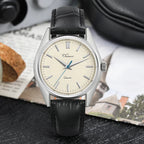 Chameri GS04 Quartz Watch VH31 Sweep Second Movement Couple Watches Sapphire Crystal Waterproof 100m Stainless Steel Wristwatch