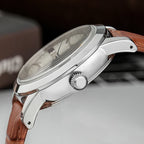 Chameri GS04 Quartz Watch VH31 Sweep Second Movement Couple Watches Sapphire Crystal Waterproof 100m Stainless Steel Wristwatch