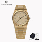 PAGANI DESIGN Men's Quartz Watches Ultra-Thin 7mm Series 222 Sapphire Stainless Steel Waterproof Watches for Man PDYS020