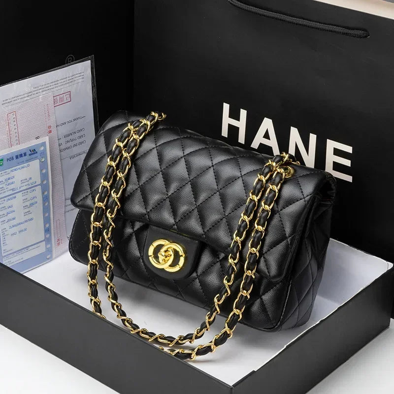 Paris Fashion Casual Travel Crossbody Bag Elegant Design Women's Chain Strap Shoulder Bag High Quality Women's Handbag