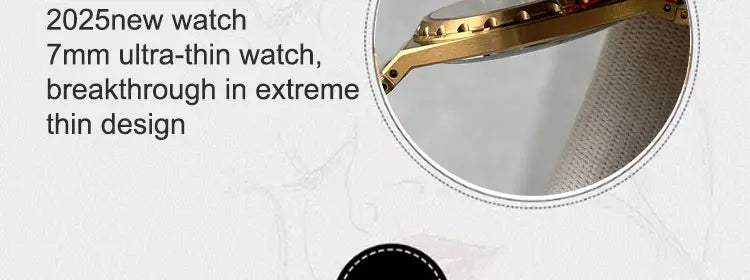 PAGANI DESIGN Men's Quartz Watches Ultra-Thin 7mm Series 222 Sapphire Stainless Steel Waterproof Watches for Man PDYS020