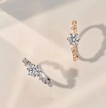 Joias - Elegant Zircon Ring Luxury Jewelry Women's Summer PartyLuxuosas