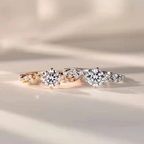 Joias - Elegant Zircon Ring Luxury Jewelry Women's Summer PartyLuxuosas