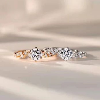 Joias - Elegant Zircon Ring Luxury Jewelry Women's Summer PartyLuxuosas